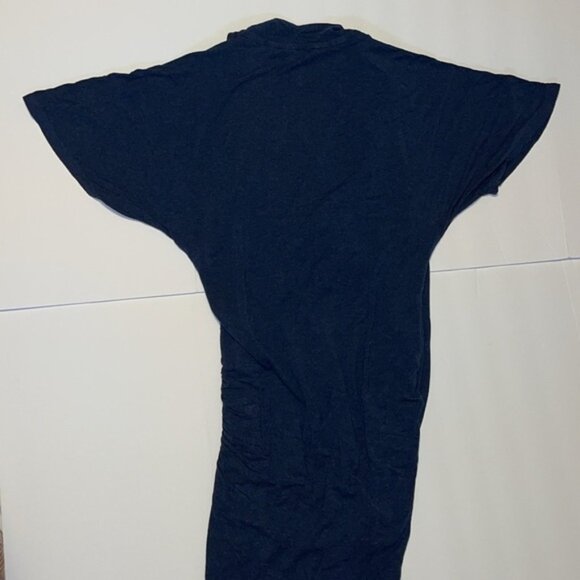 Banana Republic Blue Faux Wrap Dress - Women’s Size Large - Picture 3 of 7